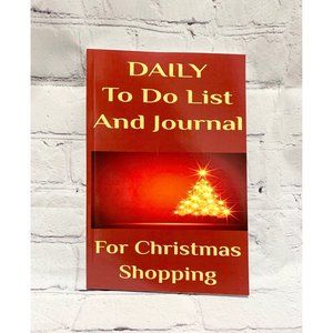 Daily To Do List And Journal For Christmas Shopping